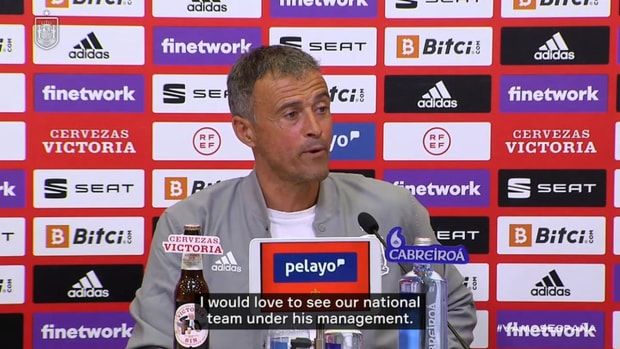 Luis Enrique: 'I would love to see Guardiola as Spain coach'